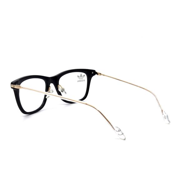 NEW ADIDAS AOK0050 BLACK GOLD EYEGLASSES FRAME - Picture 5 of 8